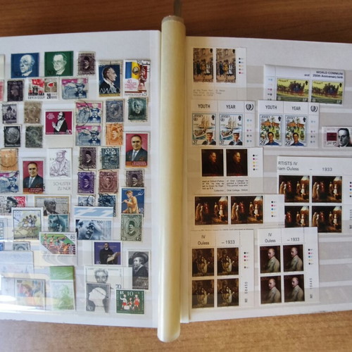 KABE Album with Portrait Stamps like new, 60 pages