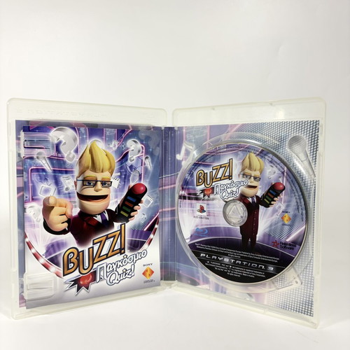 Buzz! World Quiz PlayStation 3 game like new Greek edition