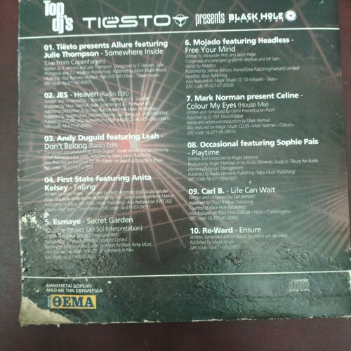 Top DJ's Tiësto CD used