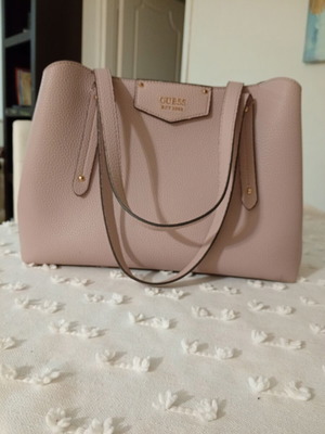 Guess shoulder bag, pink