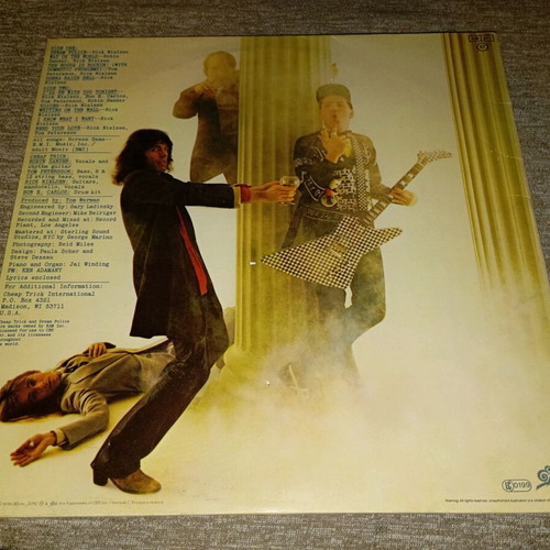 Cheap Trick Dream Police LP album like new, rock