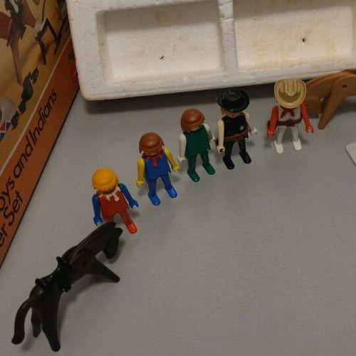 Playmobil Playpeople 1730 WSTRN 02 used