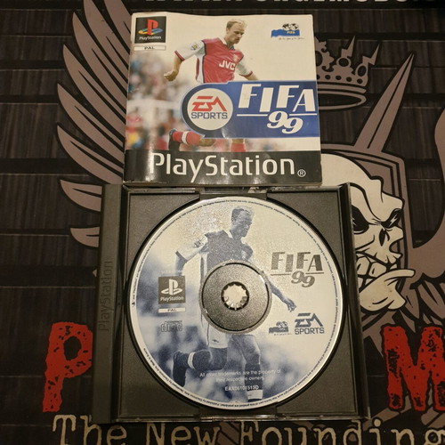 Fifa 99 PlayStation used with manual and back cover