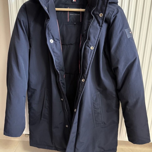 Tommy Hilfiger kids winter jacket like new, blue, size 164 cm