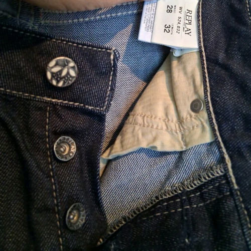 Replay jeans like new, waist 28, length 32, straight fit