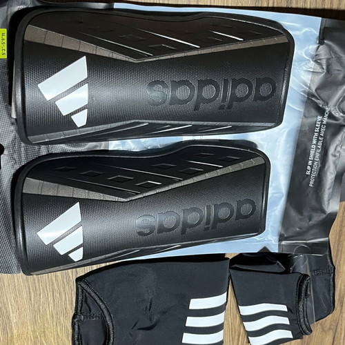 Adidas Tiro League SG LGE shin guards new with compression sleeves