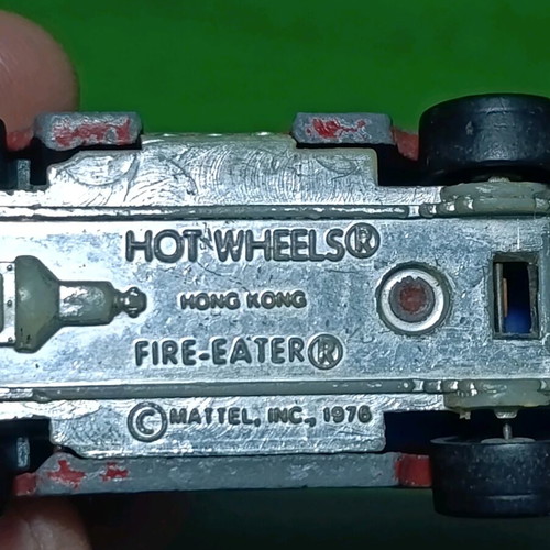 Vintage Hot Wheels 1976 Fire Eater Red Fire Truck used