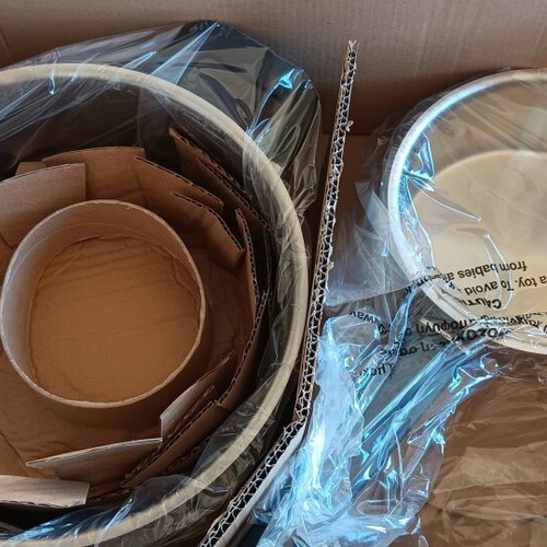 Stainless Steel Cookware Set 3 Pieces with Glass Lids, New