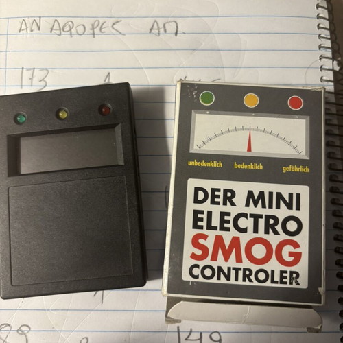 Mini Electro Smog Controller used with box, made in Germany