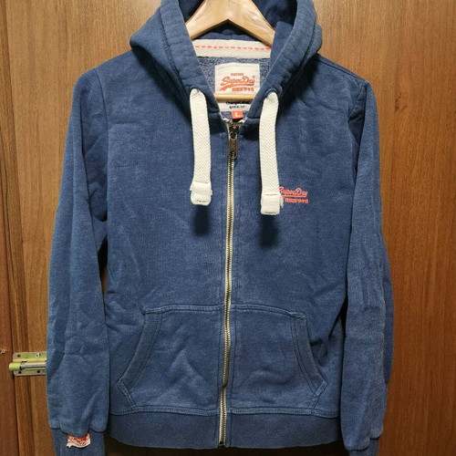 Superdry women's sweatshirt size L like new, blue