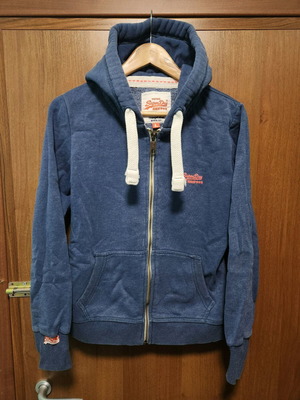 Superdry women's sweatshirt size L like new, blue