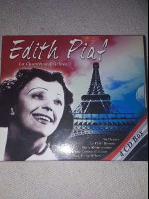 Edith Piaff 4CD box like new