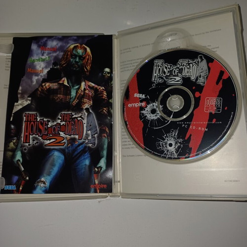 The House of the Dead 2 Sega PC game like new with manual