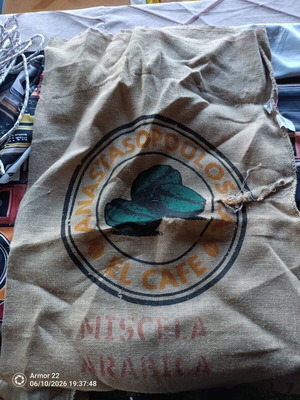 Coffee bean sack like new