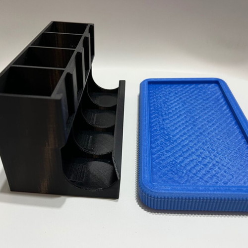 Capsule holder for Nespresso coffee pods minimal black 3D printed new