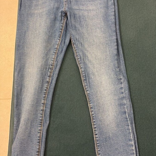 Jeans pants used, size 38, classic blue