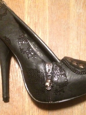 Iron Fist Peep Toe Stiletto Γόβες Καινούργιες No37 Μαύρο