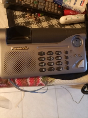 Panasonic KXTCD715GR ασύρματο τηλέφωνο μεταχειρισμένο, γκρι