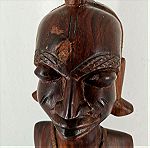  Φιγούρα Αφρικανική από Έβενο (σκαλιστό), εποχής 1960