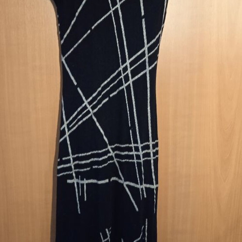 Rectangleblanc dress like new, black and silver, size S