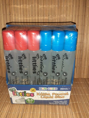 School glue new, pack of 24 pieces