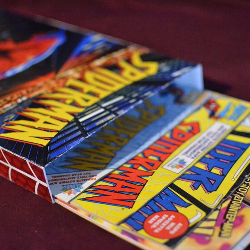 Adventures of Spiderman Comic Magazine Holder new
