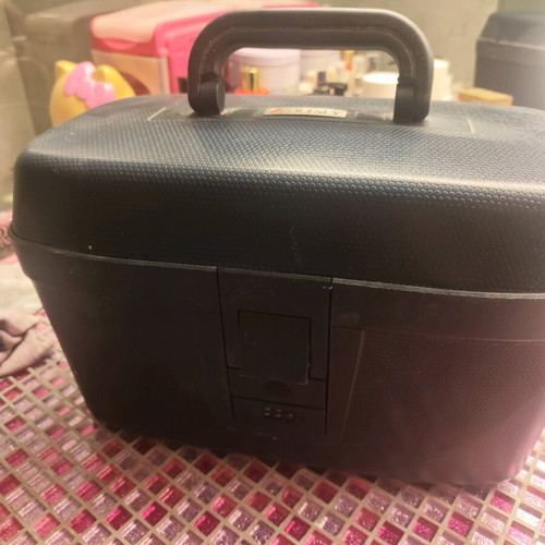 Delsey suitcase with security code blue like new