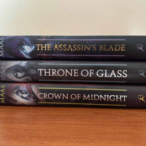 Throne of Glass books used, first 3 in the series
