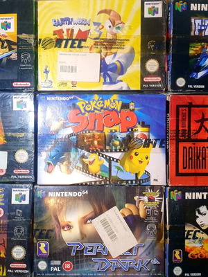 Nintendo 64 παιχνίδια σφραγισμένα καινούργια