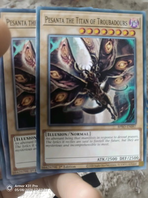 Pesanta the Titan of Troubadours Yu-Gi-Oh card like new