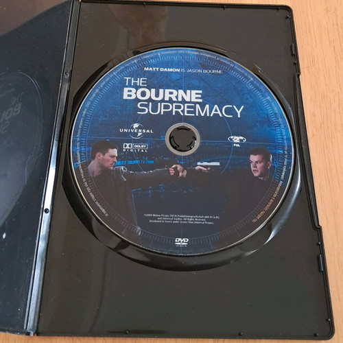 DVD The Bourne Supremacy like new with subtitles