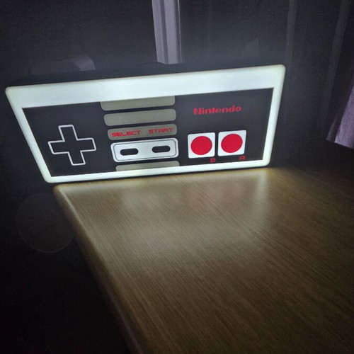 NES Controller Light Box new, retro gaming lamp