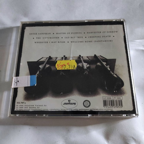 Apocalyptica Plays Metallica By Four Cellos CD like new, classical