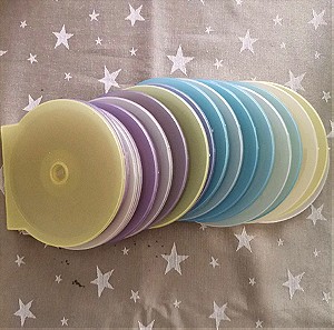 35 Θηκες cd χρωματιστες