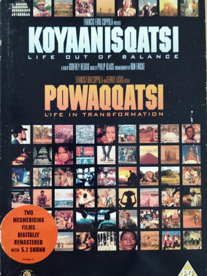 Koyaanisqatsi - Powaqqatsi DVD like new, subtitles