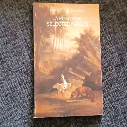 Selected Fables by La Fontaine used book in English