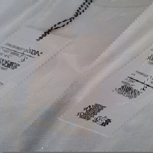 JACQUEMOS THE MYKONOS  ADRESS TSHIRT IN WHITE SIZE LARGE ORIGINAL