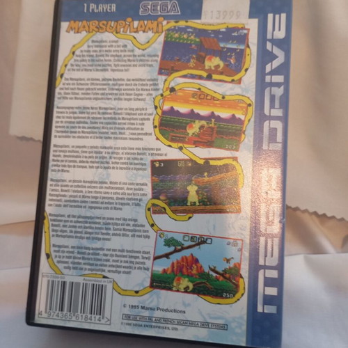 Marsupilami Sega Mega Drive game used, complete in box