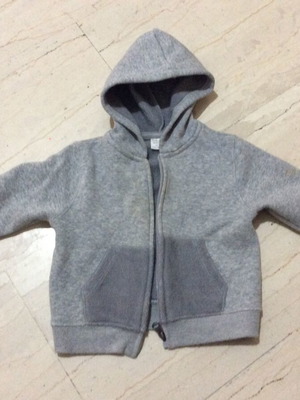 Baby hoodie used, Zara, for boy 6-9 months