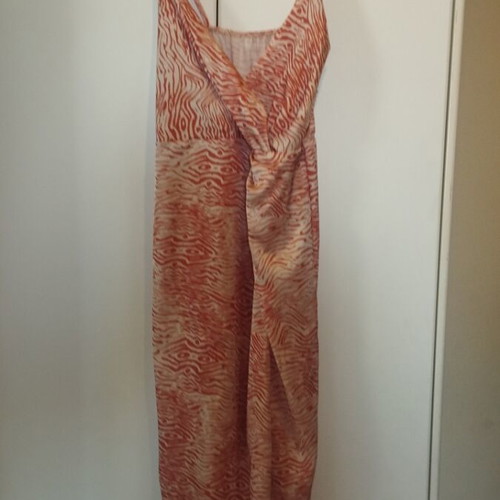 Dress one size like new with large bust and slit