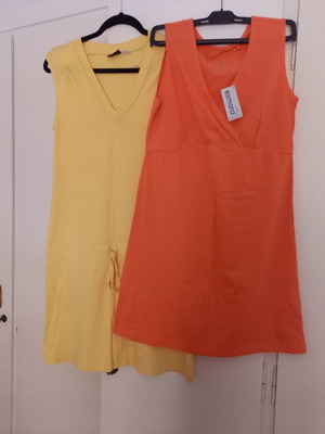 Set of 2 mako dresses S-M, one used and one new with tag