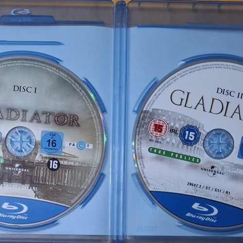Gladiator special edition double disc Blu-ray like new