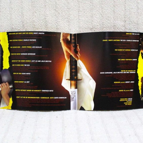 Kill Bill Vol. 1 Original Soundtrack CD new, Enhanced, Reissue