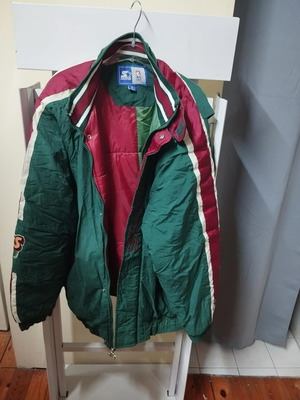 Starter vintage Seattle SuperSonics NBA jacket used, XL, green