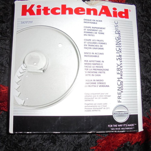 KitchenAid 5KFP7FF potato slicing disc new for model 5KFPM770