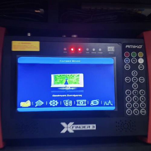 Amiko Xfinder 3 signal meter like new for terrestrial and satellite TV