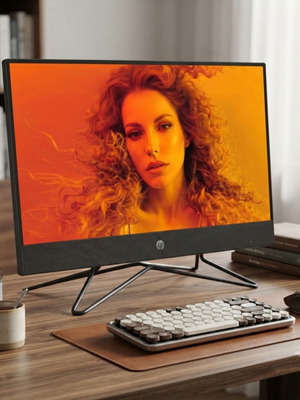 HP 200 G4 All-in-One like new, Intel Core i3, 8GB RAM, 256GB SSD