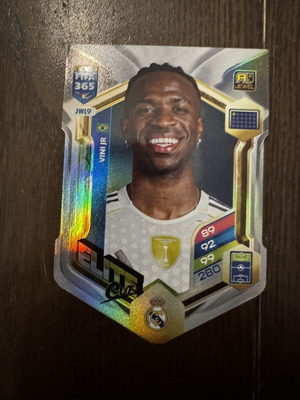 Panini FIFA 365 2026 ViniJR Elite Cut sticker new