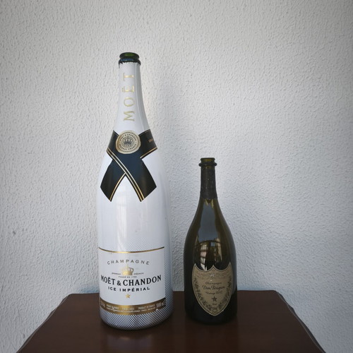 Moët & Chandon Ice Impérial 3L & Dom Pérignon Vintage 2012 champagne bottle set