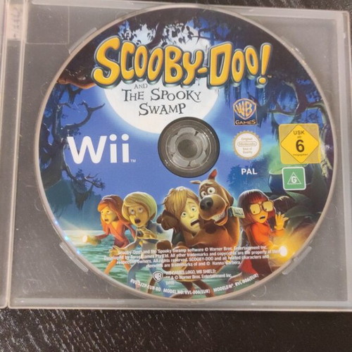 Wii game Scooby Doo and the Spooky Swamp μεταχειρισμένο